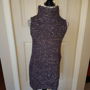 Wilfred Durandal Dark Plum Mix Sleeveless Sweater